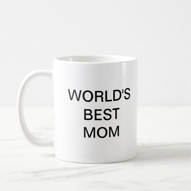 Worlds Best Boss The Office Dunder Mifflin Coffee  Coffee Mug (Left)