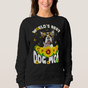 World's Best Boston Terrier Dog Mom Mother's Day Sweatshirt