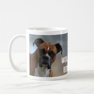 "World's Best Boxer Mom" Personalized Coffee Mug