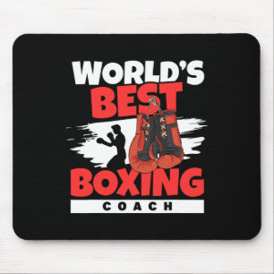 World's Best Boxing Coach Boxing Club Kickboxing B Mouse Pad