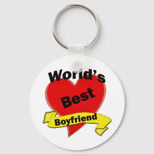 World's Best Boyfriend Keychain