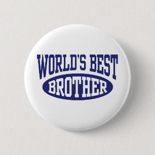 World's Best Brother 2 Inch Round Button