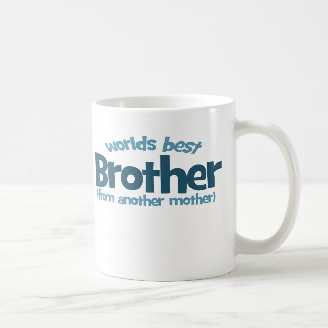 Worlds Best Brother Coffee Mug (Right)