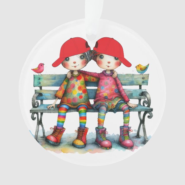 World's Best Brother / Friend / Relative   Ornament (Front)