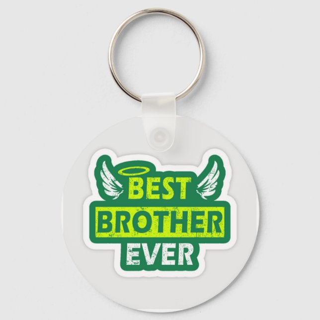 World's best brother Gift Keychain (Front)