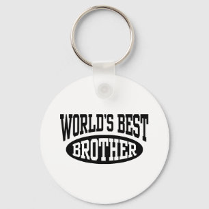World's Best Brother Keychain