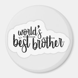 World's best brother Magnet Gift