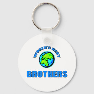 World's Best Brothers Keychain