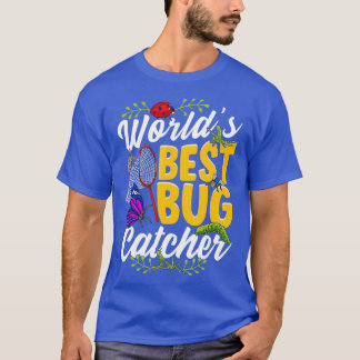Worlds Best Bug Catcher Entomology T-Shirt