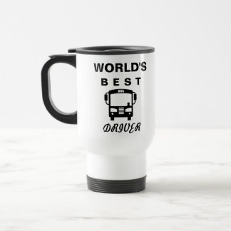 World's best bus driver mug