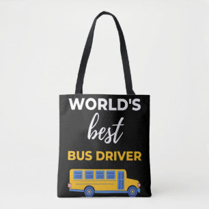 World's Best Bus Driver Tote Bag