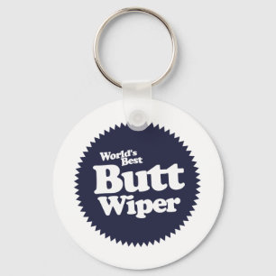World's Best Butt Wiper Nurse CNA RNA Keychain