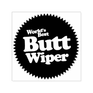 World's Best Butt Wiper Nurse CNA RNA Self-inking Stamp