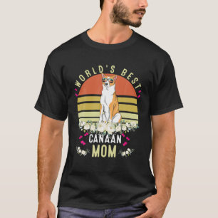 World'S Best Canaan Mom Dog Mama Funny T-Shirt