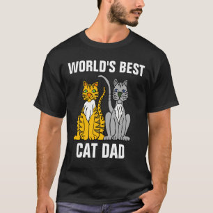 WORLD'S BEST CAT DAD t-shirts tees