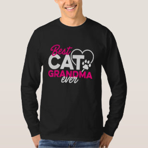 World's Best Cat Grandma Cat  Cat Owner Pet Animal T-Shirt