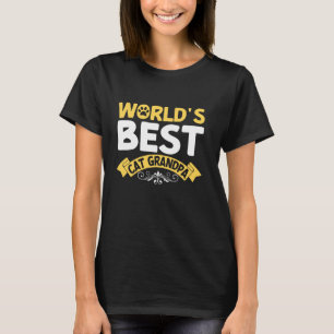 World's best Cat Grandpa T-Shirt