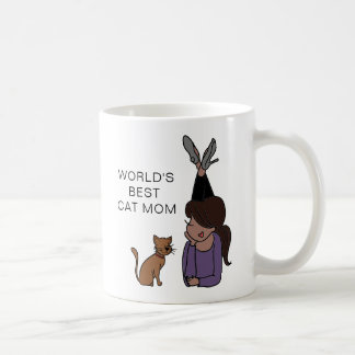 World's Best Cat Mom Coffee Mug