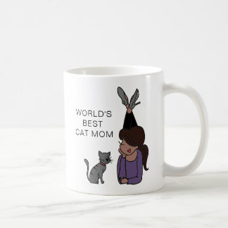 World's Best Cat Mom Coffee Mug