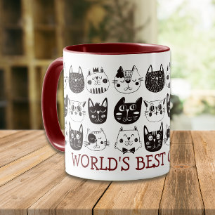 World's Best Cat Mom Mug