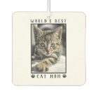 World's Best Cat Mom Paw Prints Pet Photo Frame