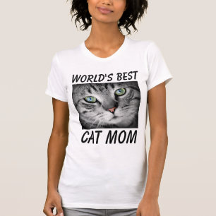 World's Best Cat Mom T-shirts