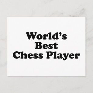 World's Best Chess Player Postcard