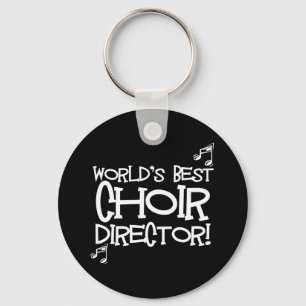 World's Best Choir Director Keychain