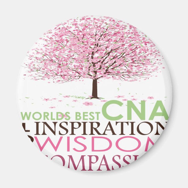 World's Best CNA Gifts Magnet (Front)
