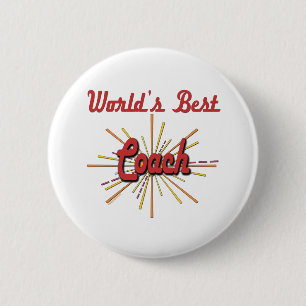 World's Best Coach Gifts 2 Inch Round Button