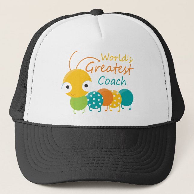 World's Best Coach Trucker Hat (Front)