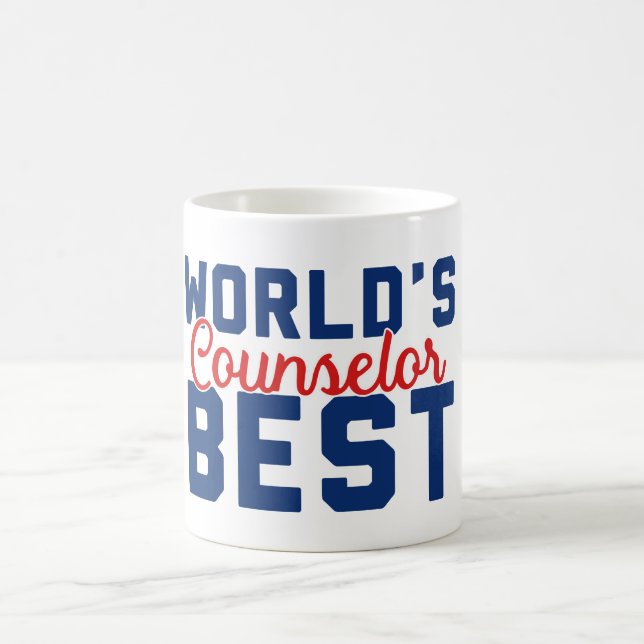 World's Best Counsellor Coffee Mug (Center)