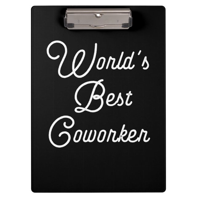World's Best Coworker Clipboard (Front)