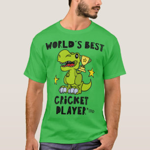 Worlds Best Cricket Player T-Shirt