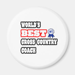 World's Best Cross Country Coach Magnet