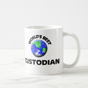 World's Best Custodian Coffee Mug