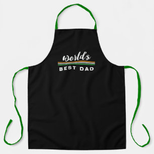 World's Best Dad Apron - Throw Back