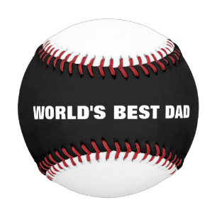 WORLD'S BEST DAD BASEBALL