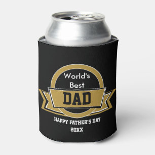 World's Best Dad Can Cooler