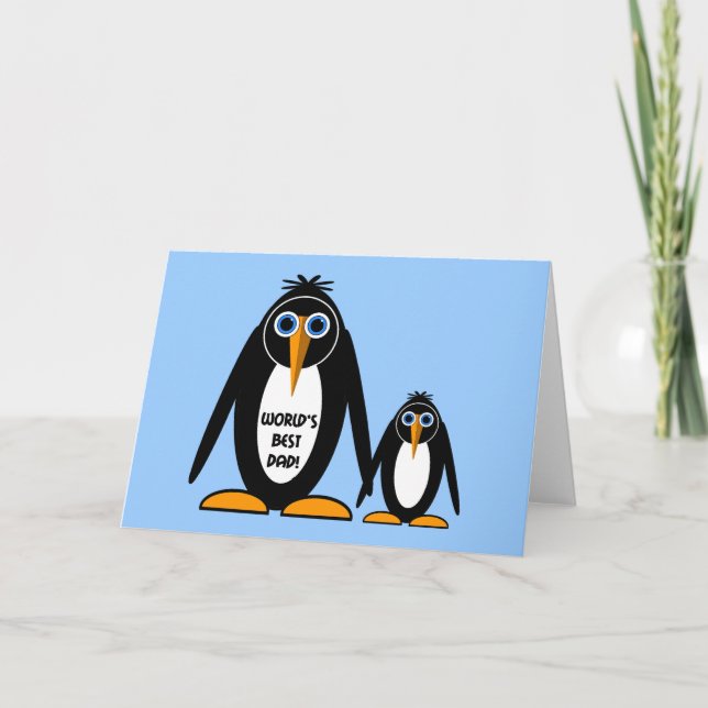 world's best dad card (Front)