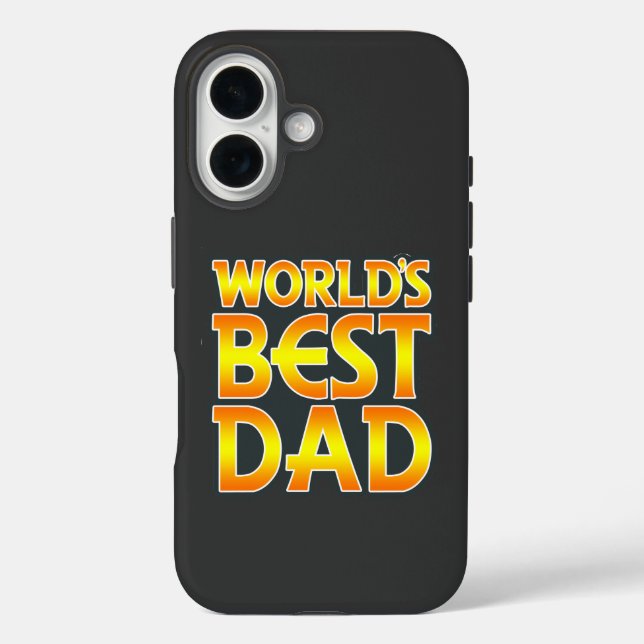 World's Best Dad Case-Mate iPhone Case (Back)