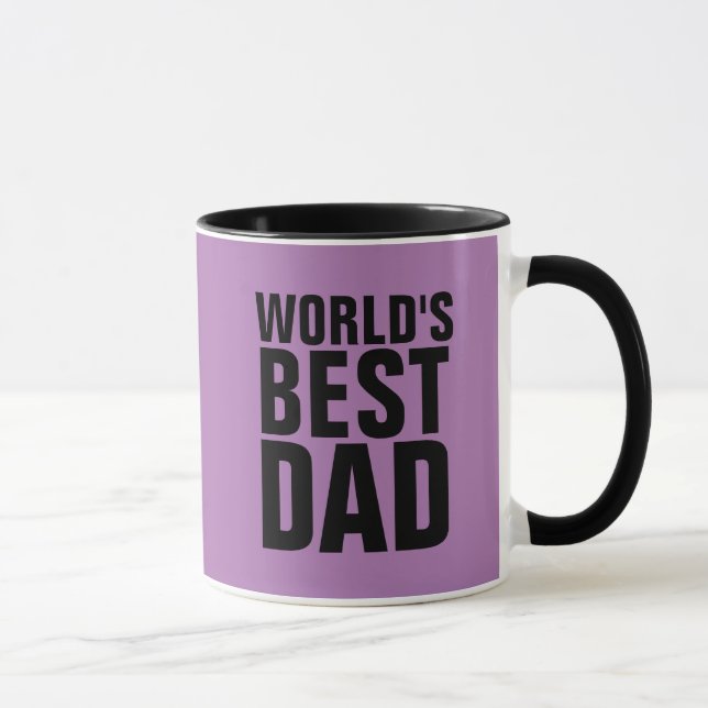 WORLD'S BEST DAD COFFEE MUGS (Right)