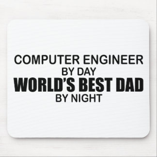 World's Best Dad  - Computer Engineer Mouse Pad