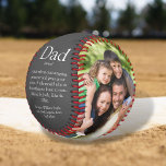 World's Best Dad Definition 2 Photo Fun Grey Baseball<br><div class="desc">A fun 2 photo baseball for you to personalise for your special dad to create a unique gift for Father's Day,  birthdays or any day you want to show how much he means to you. A perfect way to show him how amazing he is every day. Designed by Thisisnotme©</div>