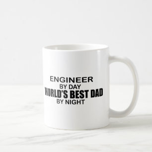 World's Best Dad - Engineer Coffee Mug