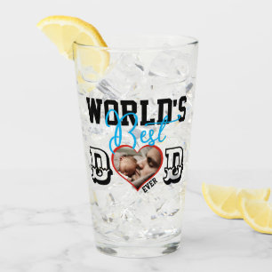 World's Best Dad ever w/ Photo Glass