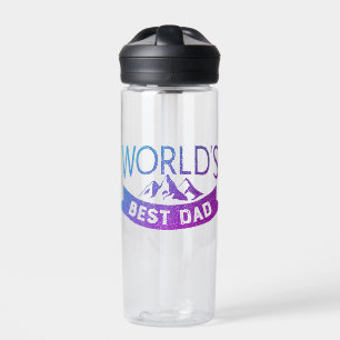 World's Best Dad Father's Day Water Bottle