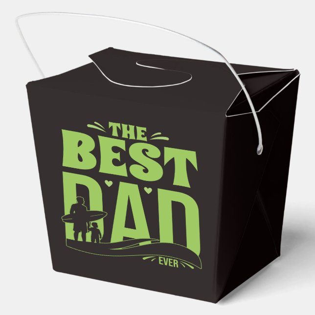 World's Best Dad Favor Box (Back)
