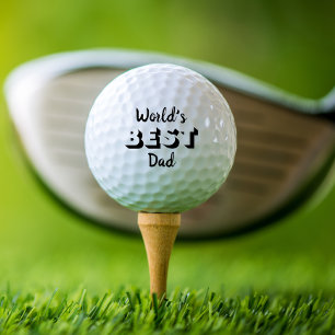 World's Best Dad Golf Balls