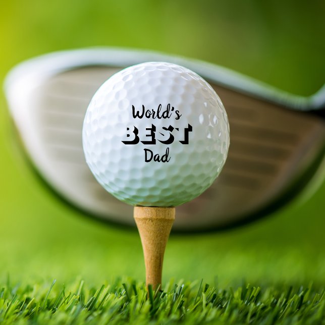 World's Best Dad Golf Balls (Creator Uploaded)